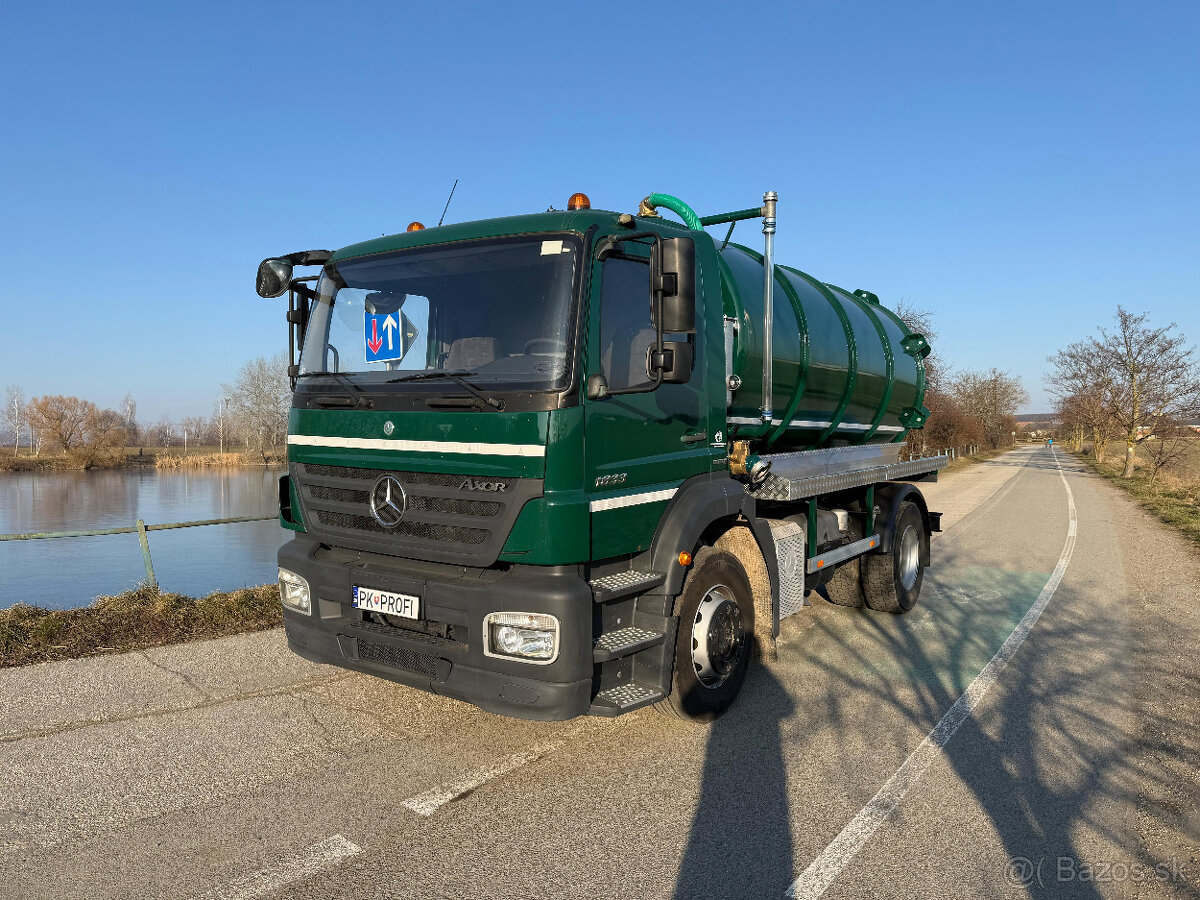 FEKAL MERCEDES AXOR 2008-NOVA CISTERNA 11500L