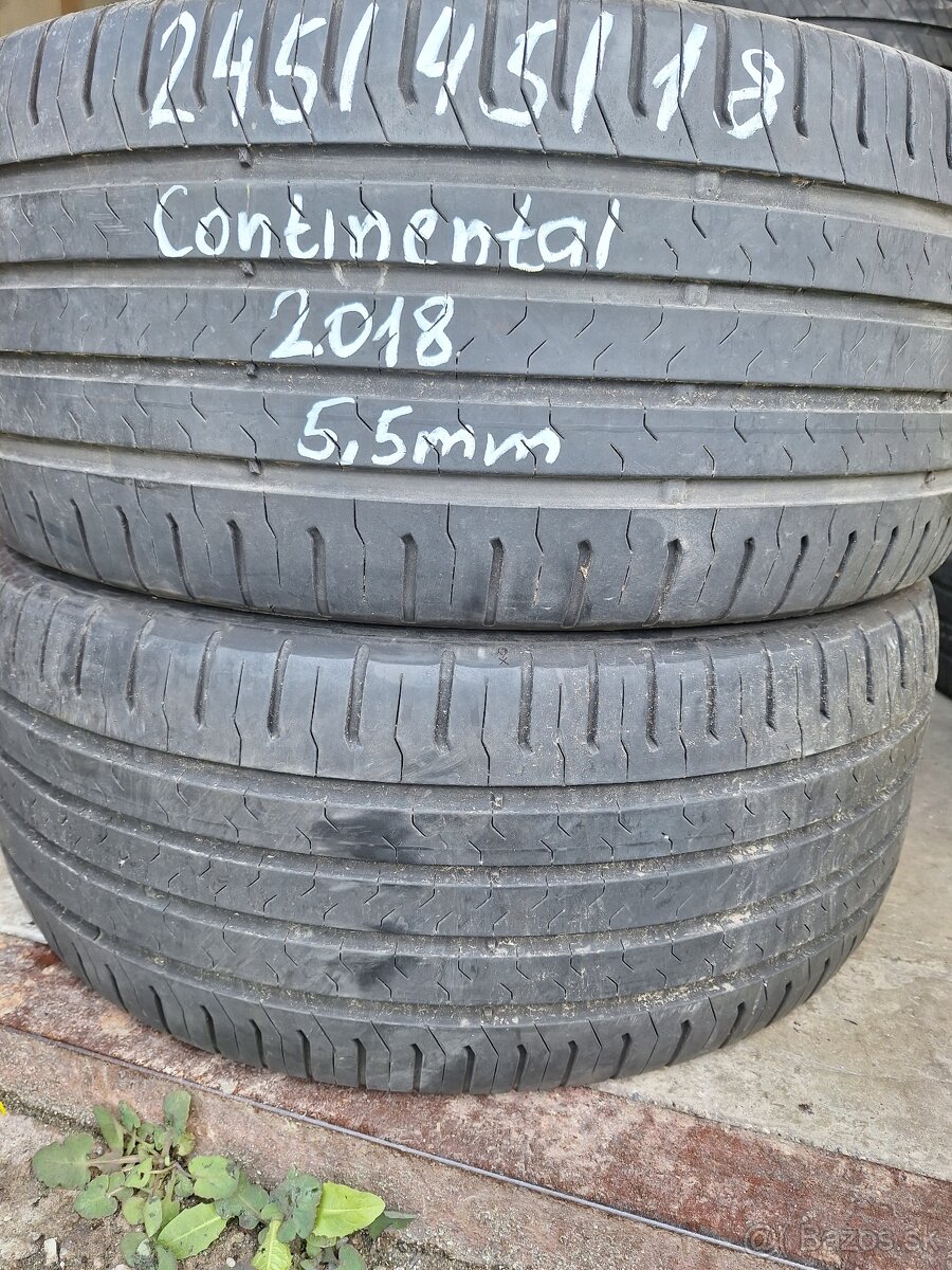225/45/R19 Letné 2ks