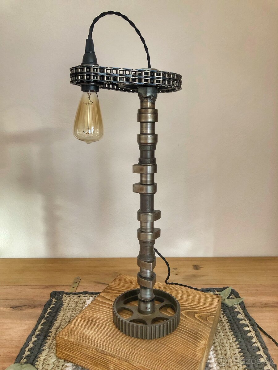 Industriálna lampa - súčiastky
