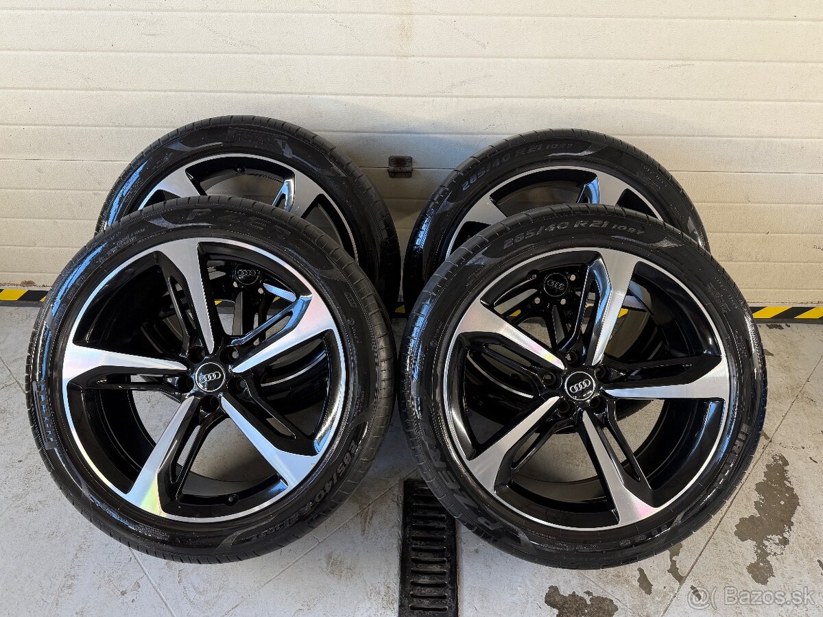 Audi Blade 5x112 R21 285/40 Originálna sada kolies