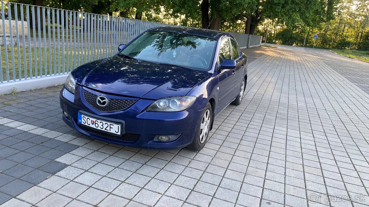 Predám Mazda 3 1.6 benzín 77kw