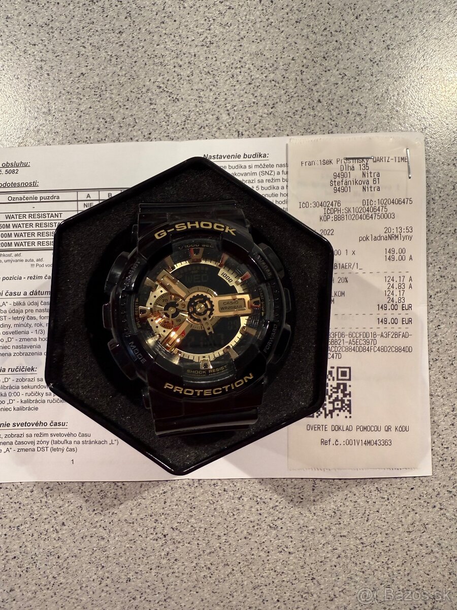 Hodinky Casio G-Shock GA-110GB PL 1AER