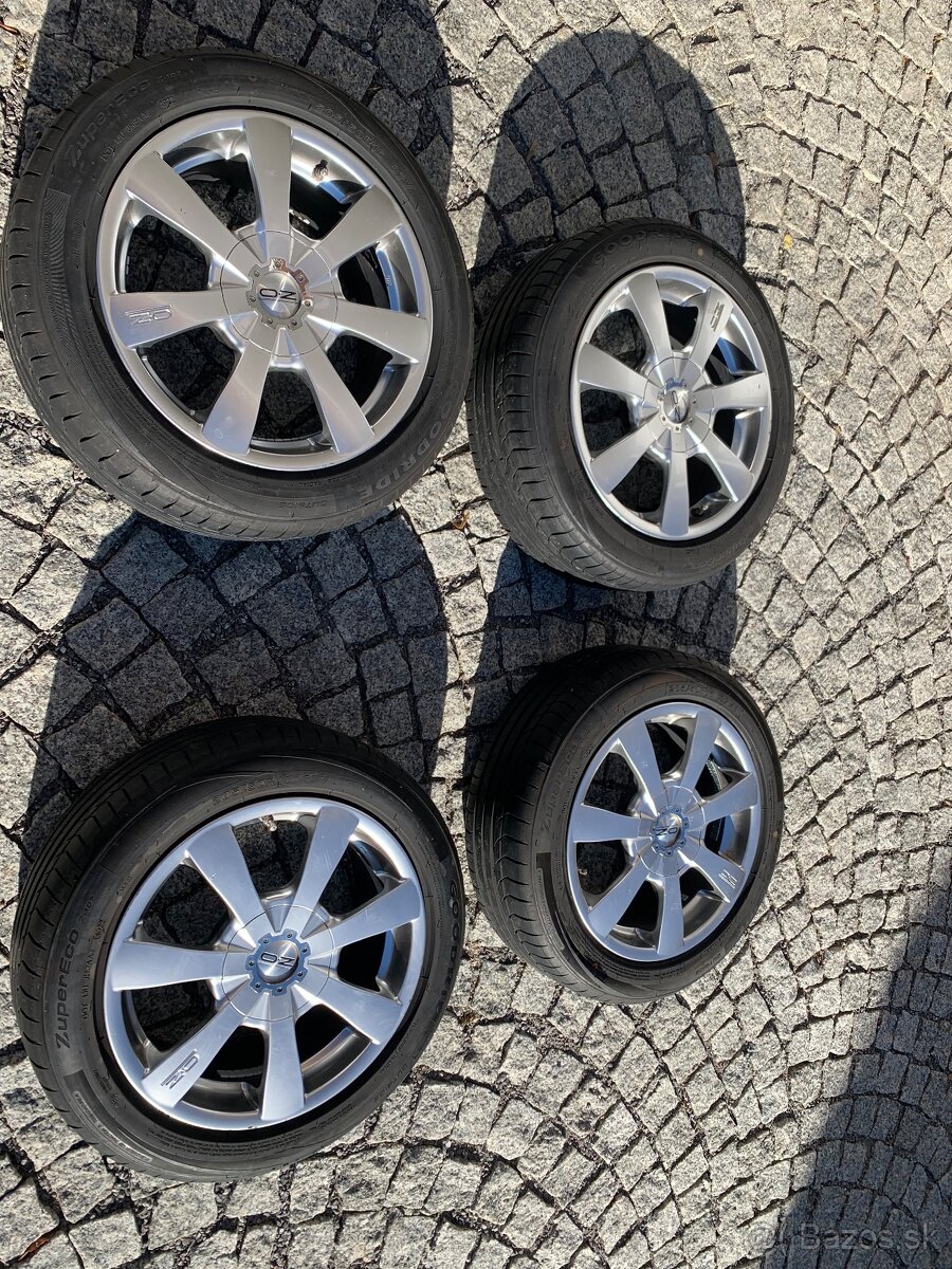 Predam hliníkové disky OZ racing + pneu