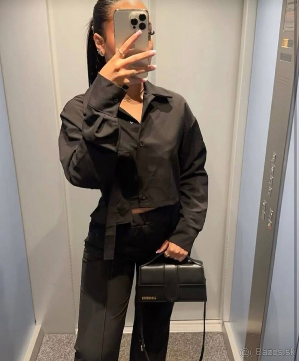 Jacquemus Čierna Kabelka