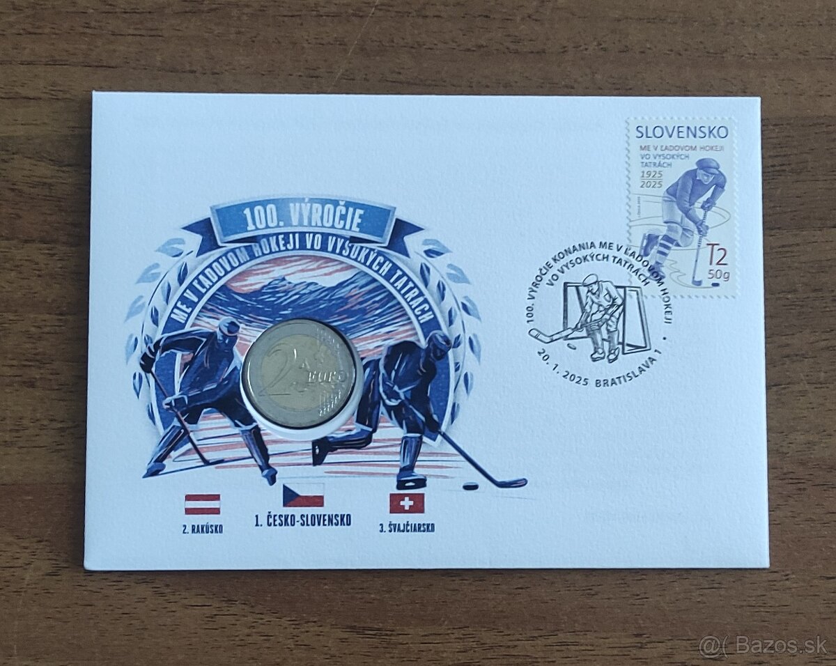 2 euro Slovensko - Numizmatická obálka