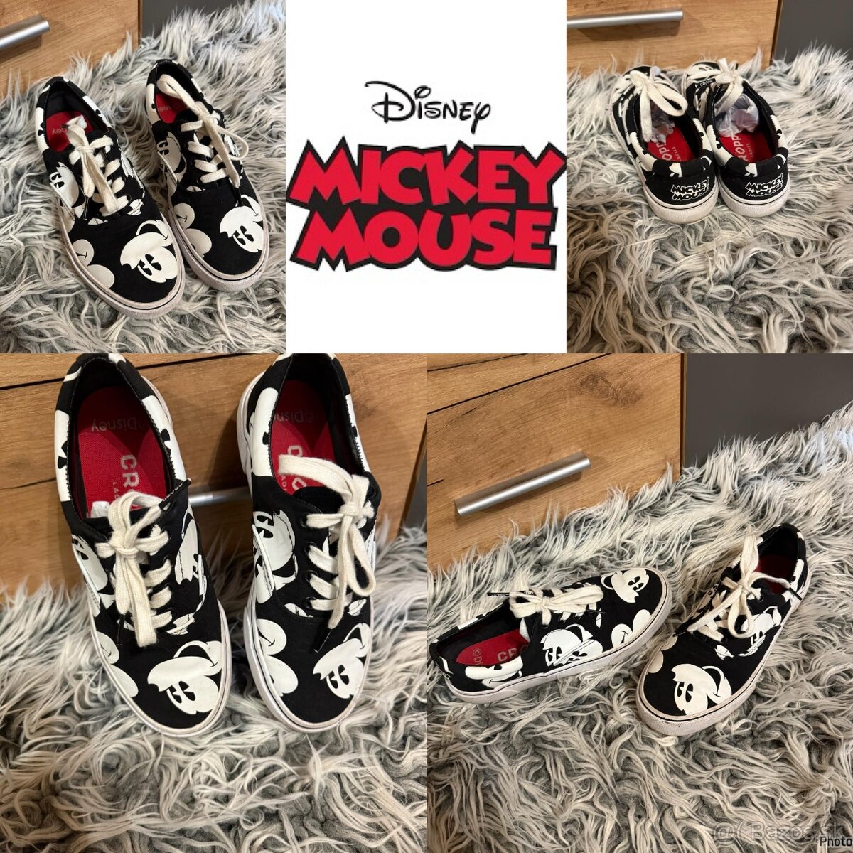 mickey mouse cropp stylove tenisky-platenky