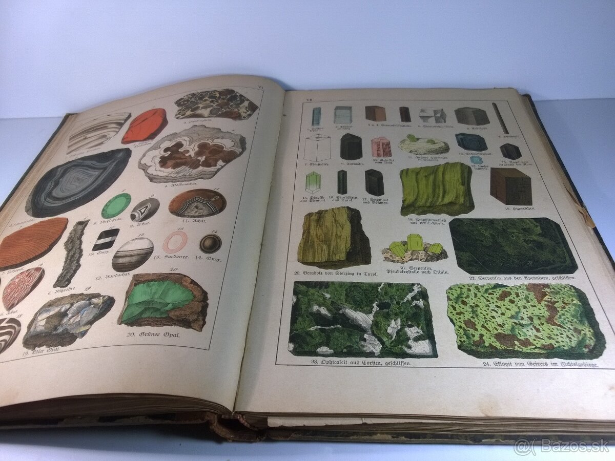 Staré Mineralógia -Paleontológia -1888