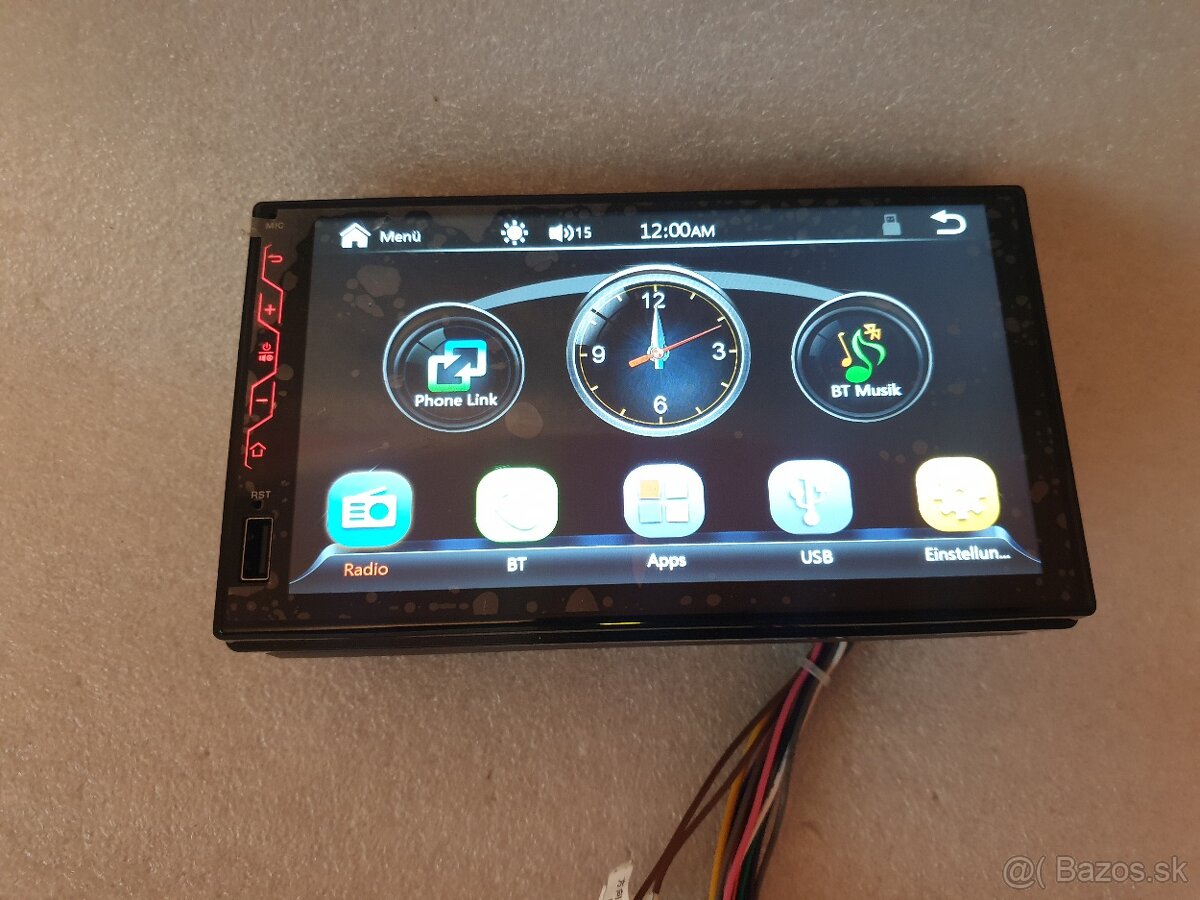 Predam 2 din 7 pal radio bluetooth,aux,telefonovanie