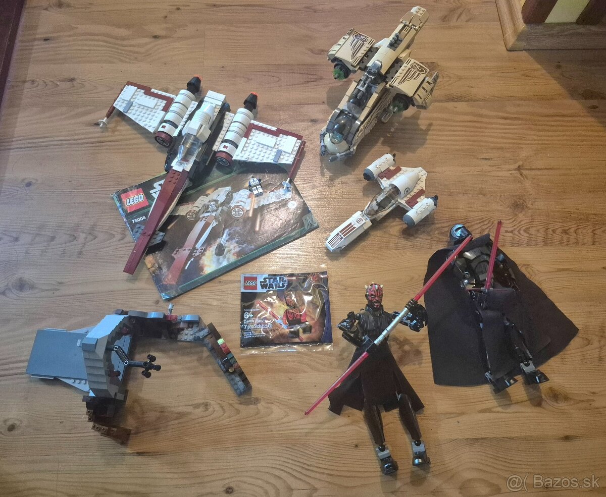Lego star wars sety figurky atd