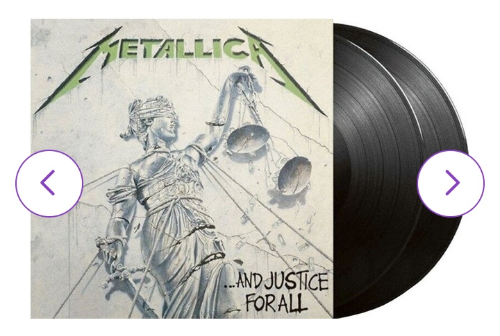 Kúpil vinyl Metallica ...And Justice For All