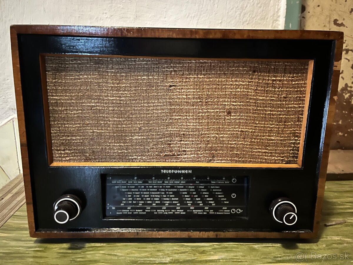 Predám rádio Telefunken super 1s64