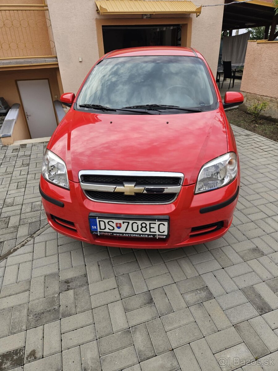 Predám Chevrolet Aveo 1.4i (69 kW), r.v. 2009, 95 000 km