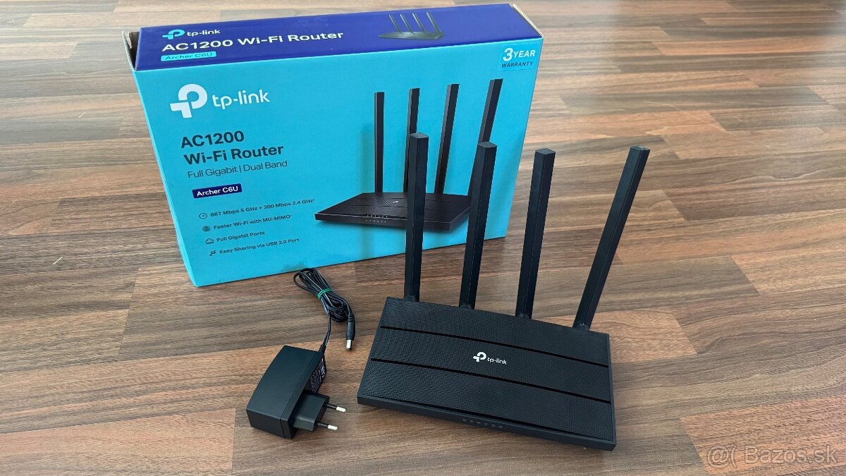Router TP-link Ac 1200 Archer C6U
