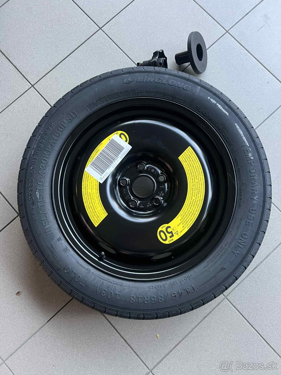 5x112mm R18 dojazdove koleso VW / Skoda