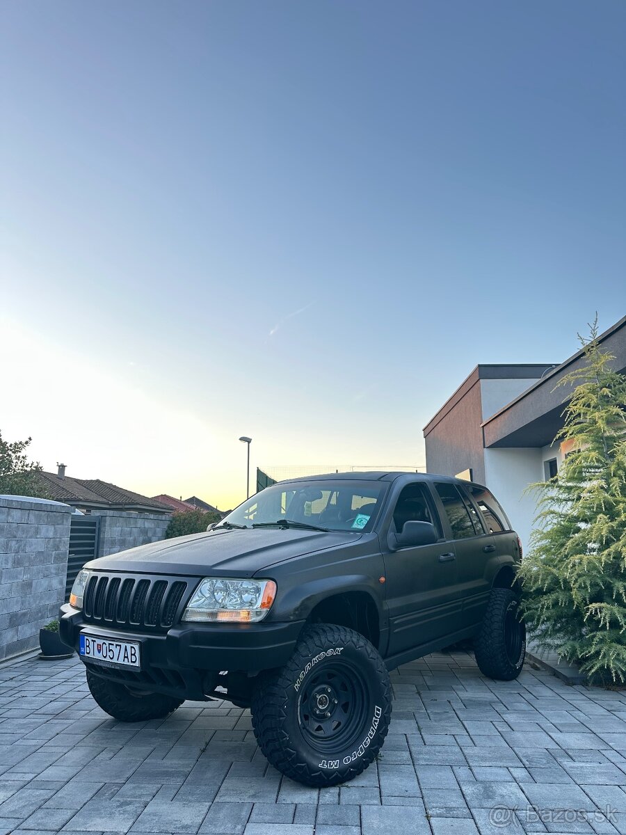 Jeep grand cherokee wj 2.7crd off road / vymením za patrol