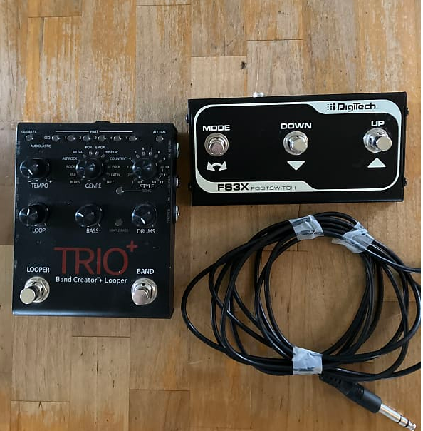 Predám Digitech Trio Plus s pedálom FS3X