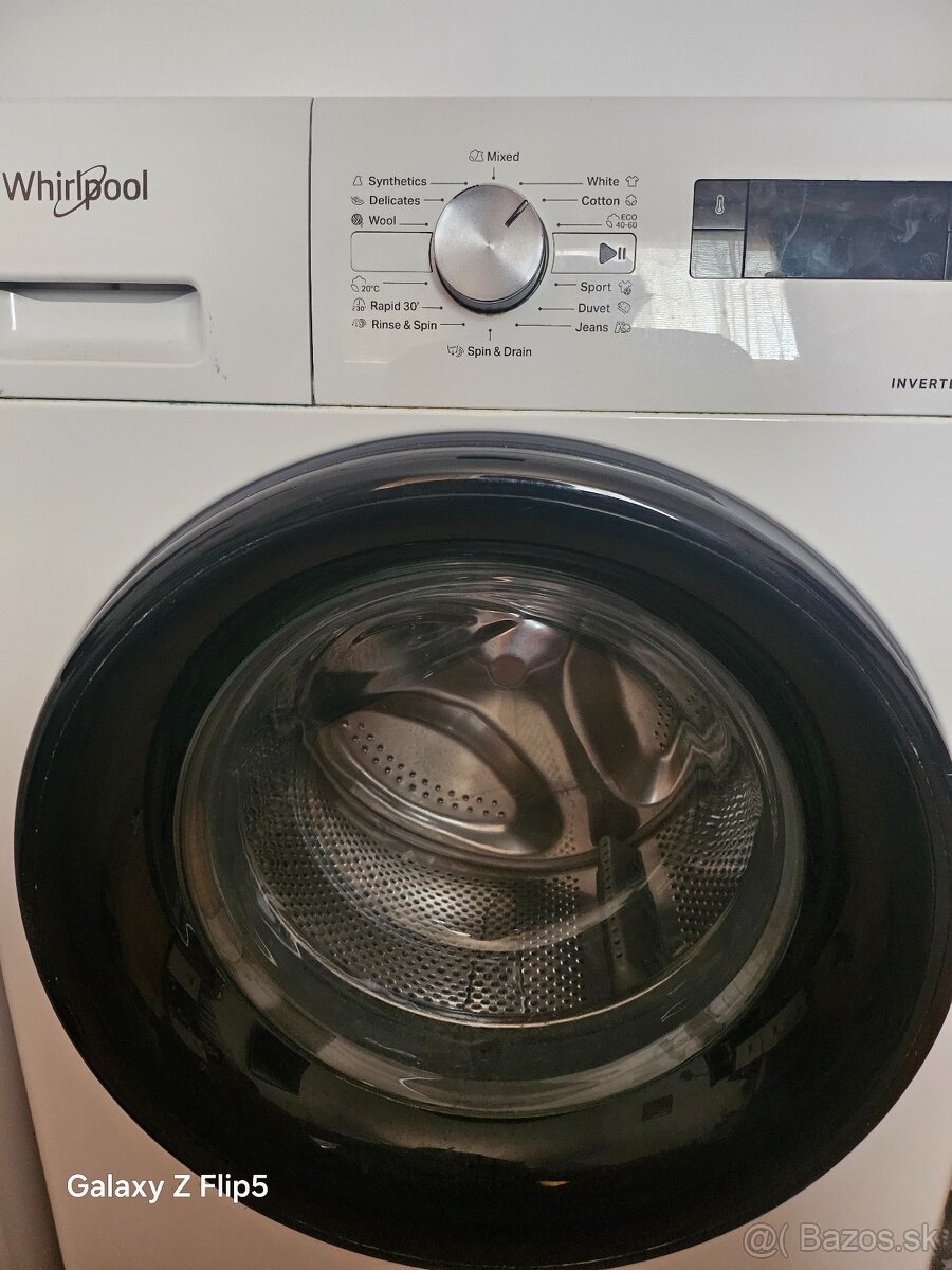 Predám pokazenu pračku zn. whirlpool ,ukazuje chybu F05