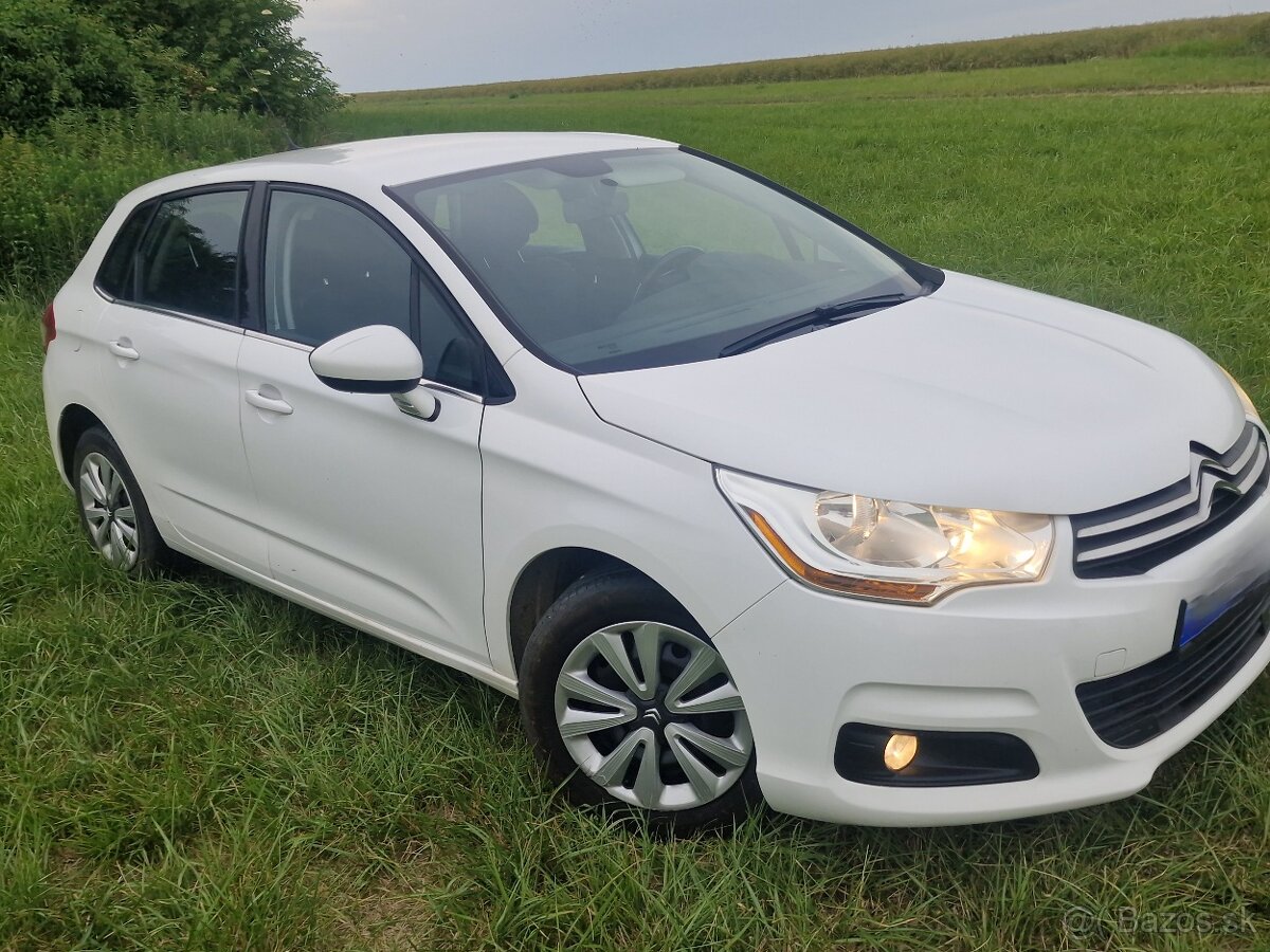 Citroen C4 HATCHBACK 1.6HDI 68kW/92PS biela r.v.2013/8 mesia