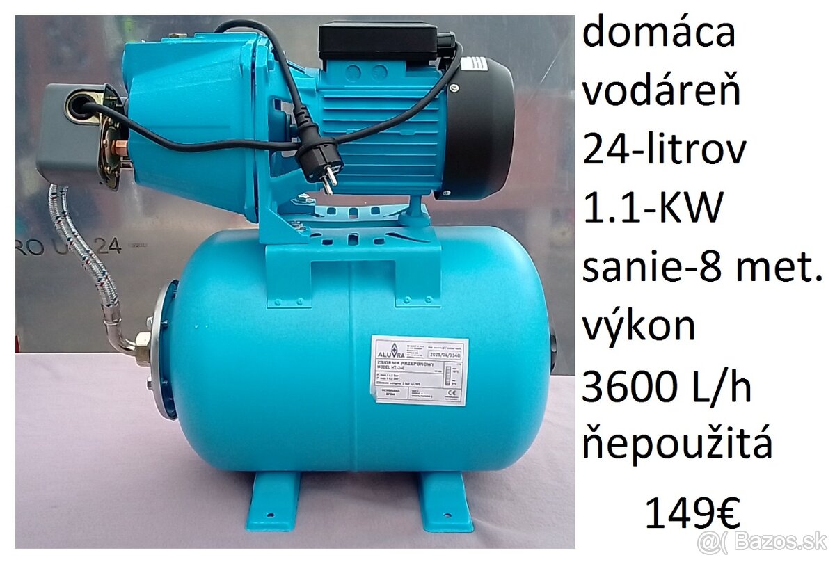 predám domácu vodáreň-ňepoužitú