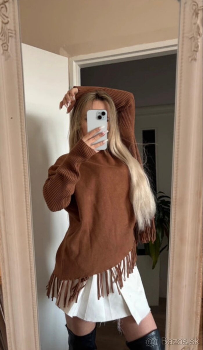 Hrubý dámsky sveter
