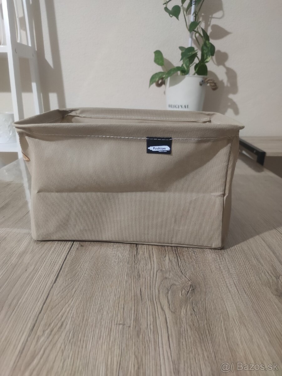 Textilný úložný box