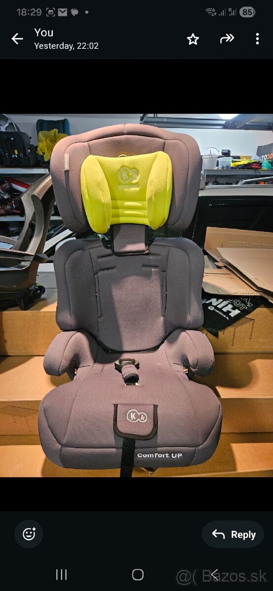 Predam 2 ks autosedacku pre deti 3 +