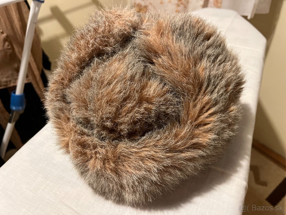 Pánska kožušinová čiapka