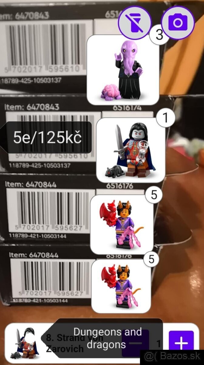 Lego minifigures Dungeons and dragons nové neotvorené