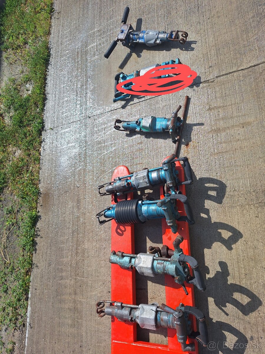 Predám používané pneumaticke kladiva Permon.