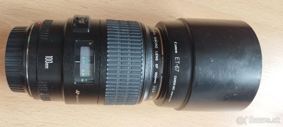 CANON EF 100mm f/2.8 USM makro