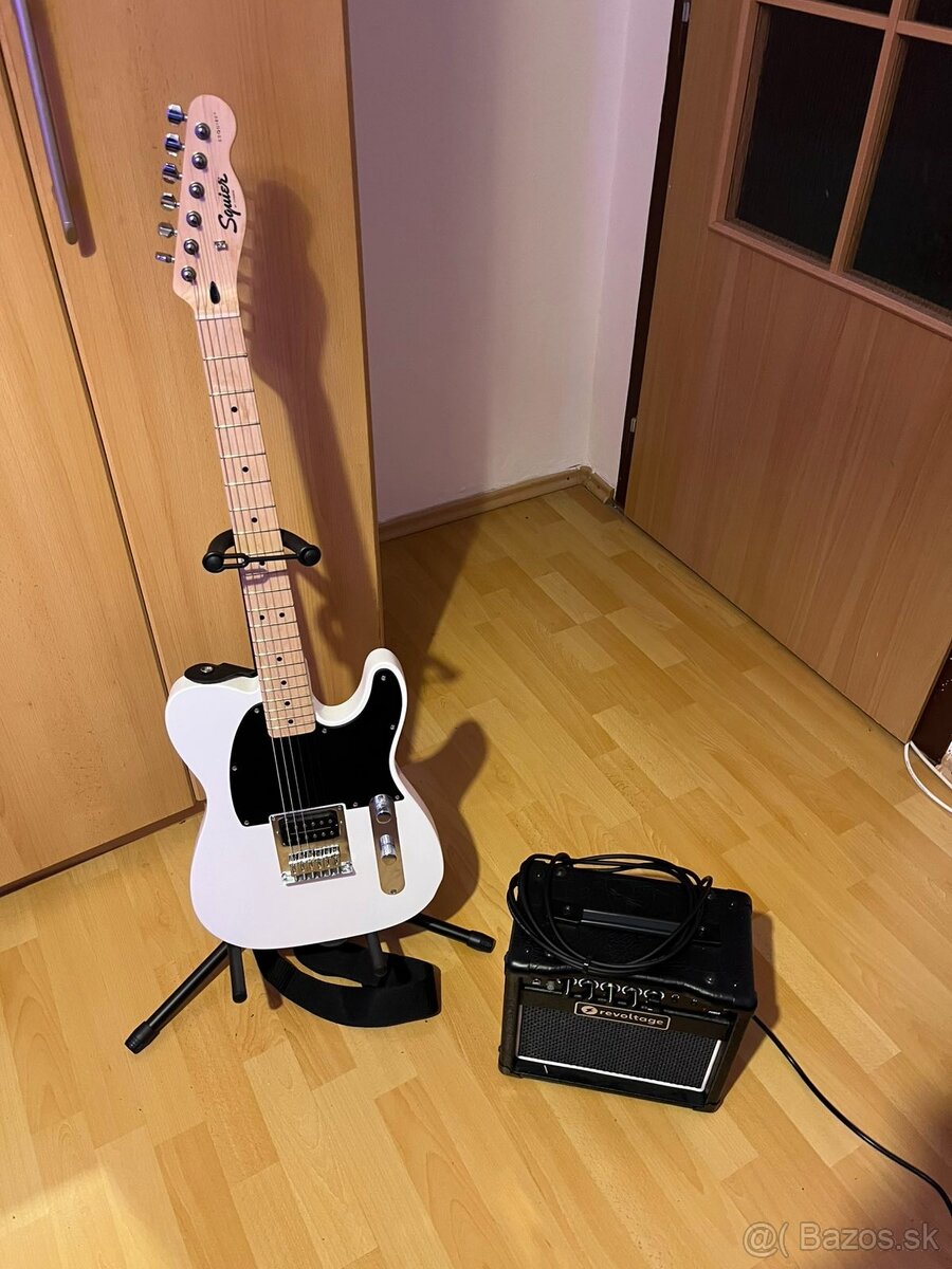 Predám elektrickú gitaru – komplet set