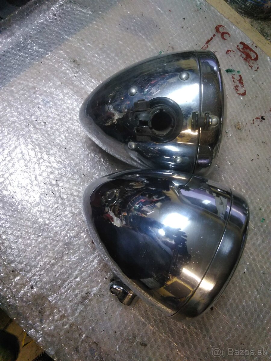 Celochromové svetla JORO na Tatra 57 A B sport 75.