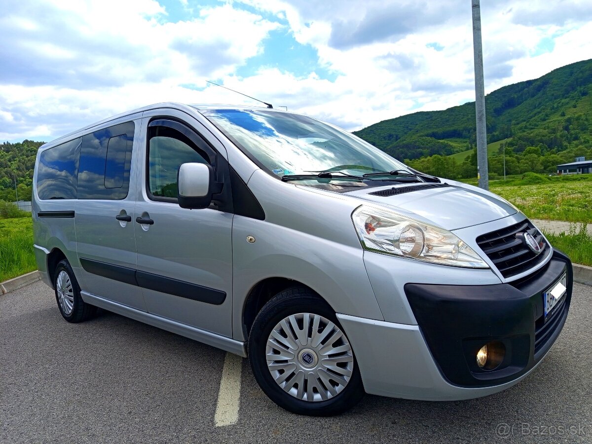 Fiat Scudo LONG 2.0 Diesel 100kw , 9 Miest , Nová STK EK