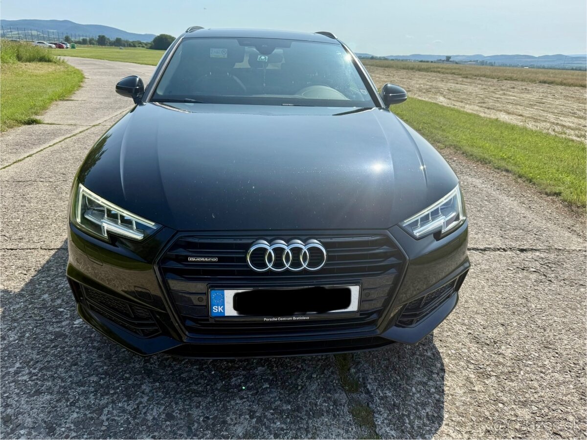 Audi S Line Exclusive 4.0 Quatro diesel, Black night