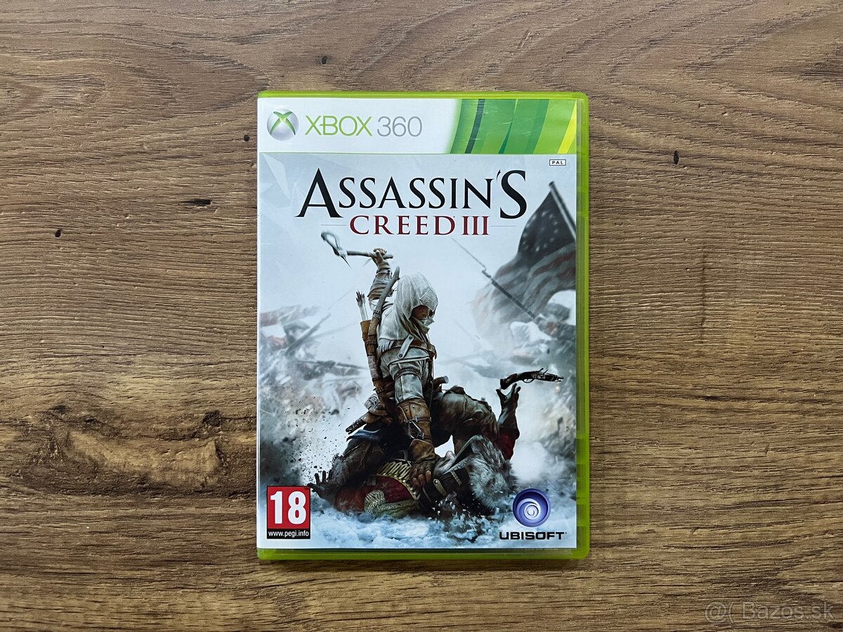 Hra Assassin’s Creed 3 na Xbox 360