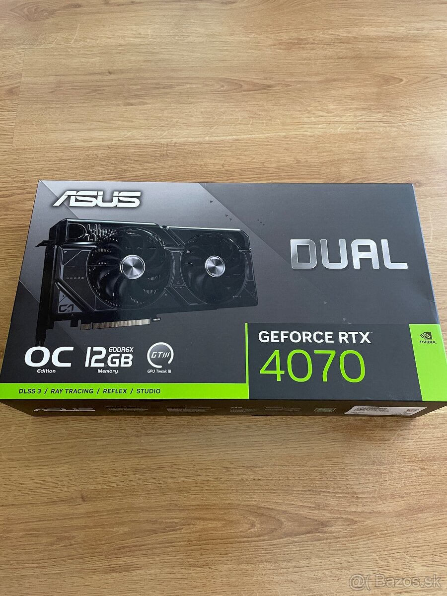 Graficka karta Asus 4070 12 GB
