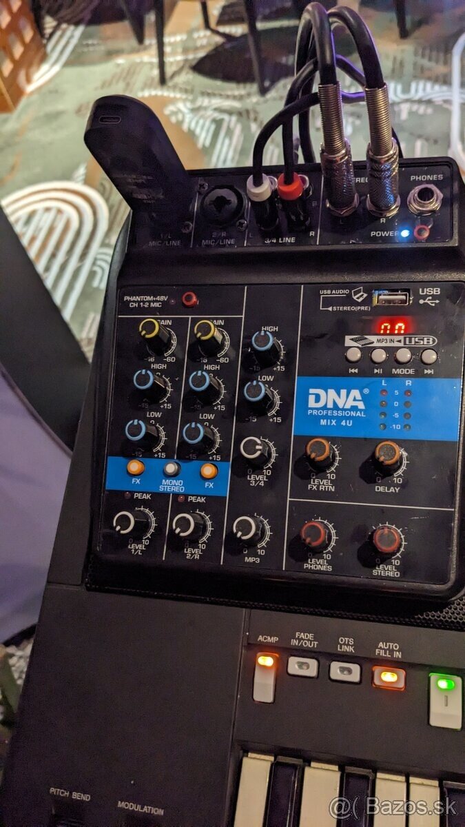 Nový analógový mixpult "DNA MIX 4U"- SUPER CENA