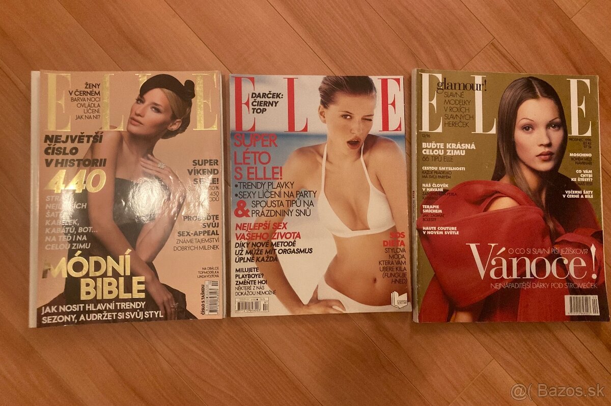 retro casopisy Elle
