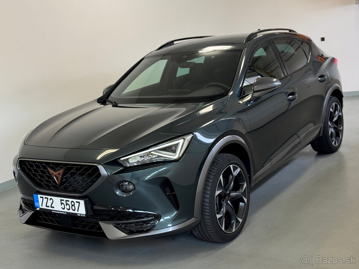 Cupra Formentor, 1,5TSI 110KW DSG čr. ZÁRUKA rv.6/2022 TAŽNÉ