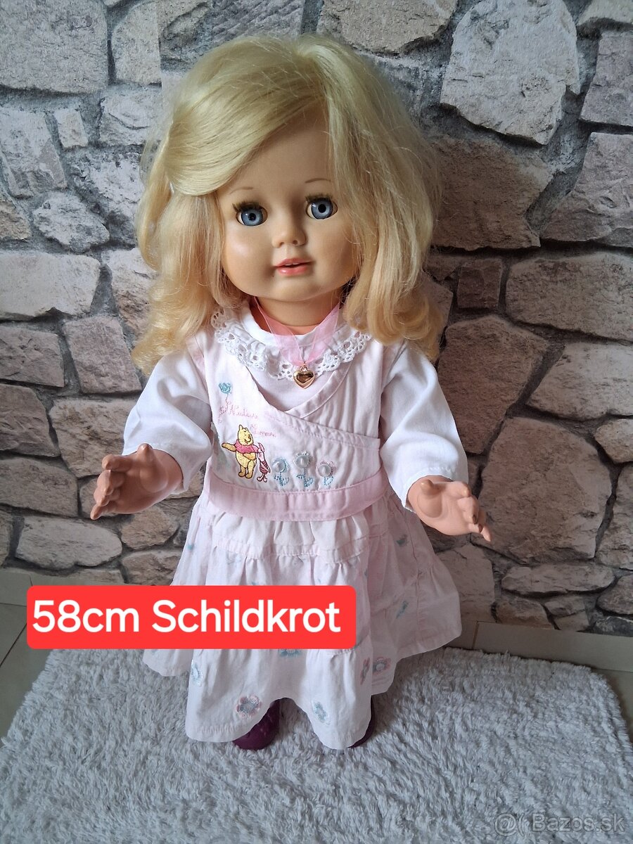 58 cm.značená bábika Schilkrot (ruším zbierku)