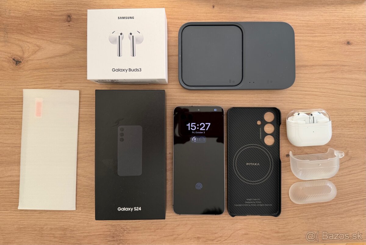 Samsung galaxy S24 256gb + príslušenstvo (záruka)