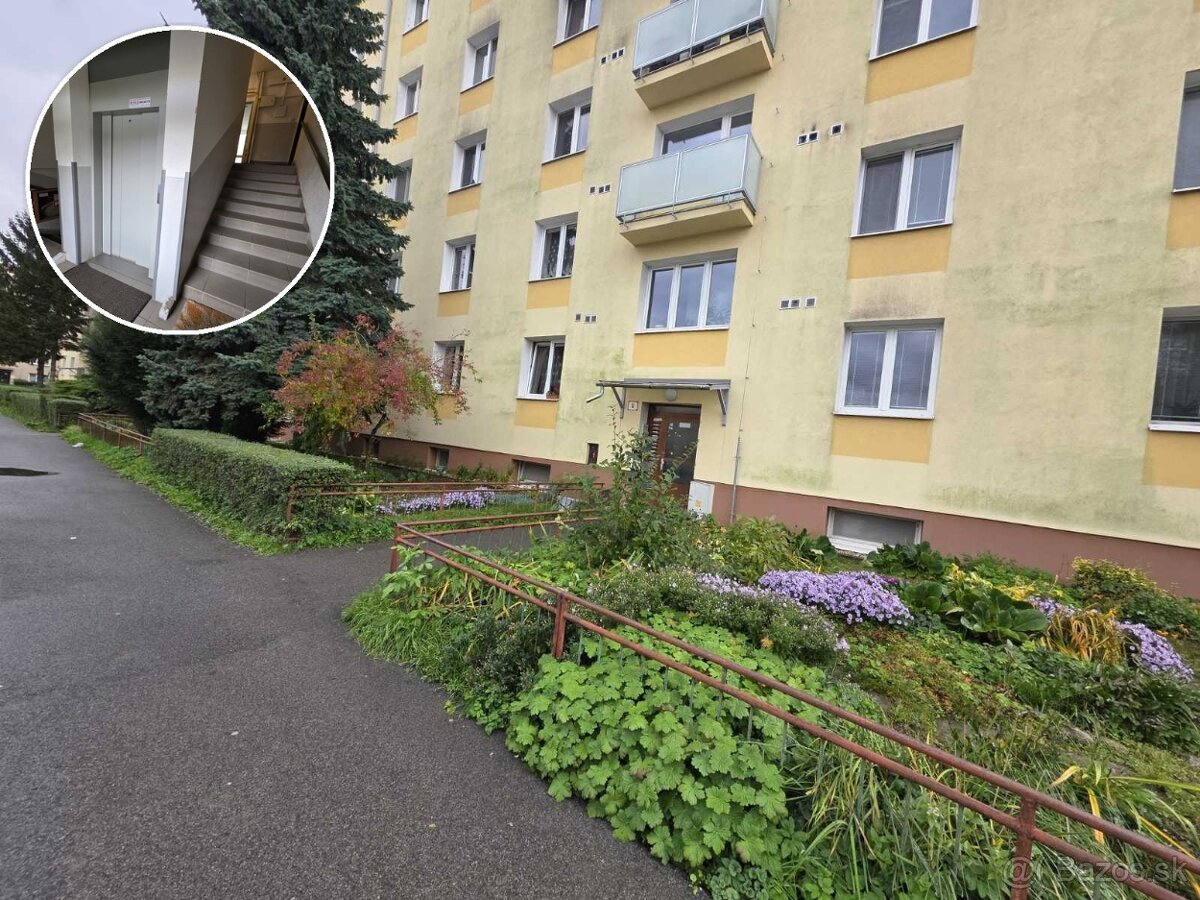 2-izbový byt s výťahom a balkónom – Košice – Sever, Čárskeho