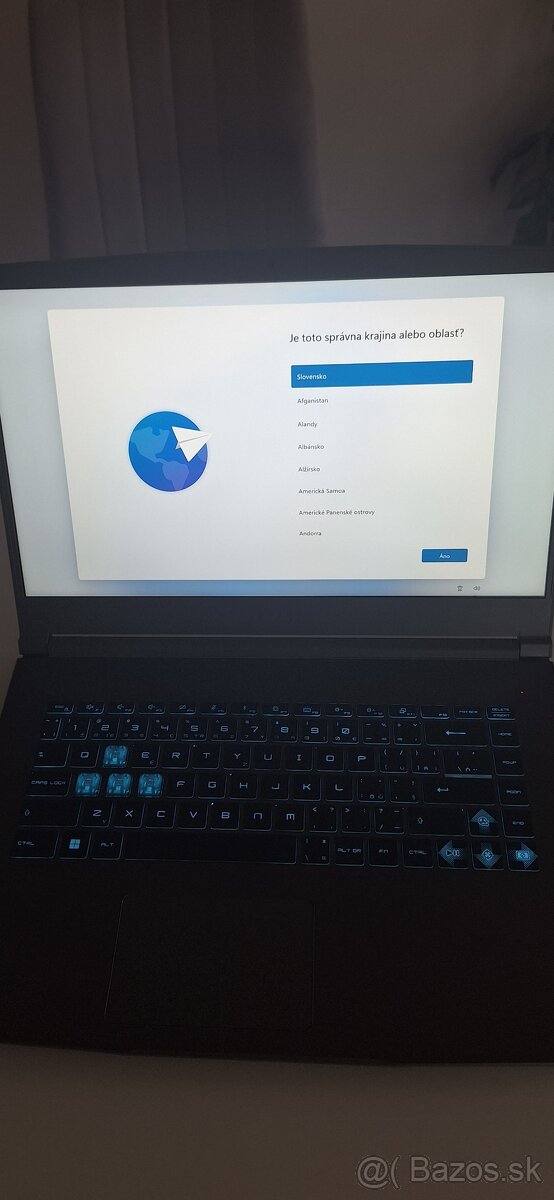 Predám herný MSI Thin A15 v záruke