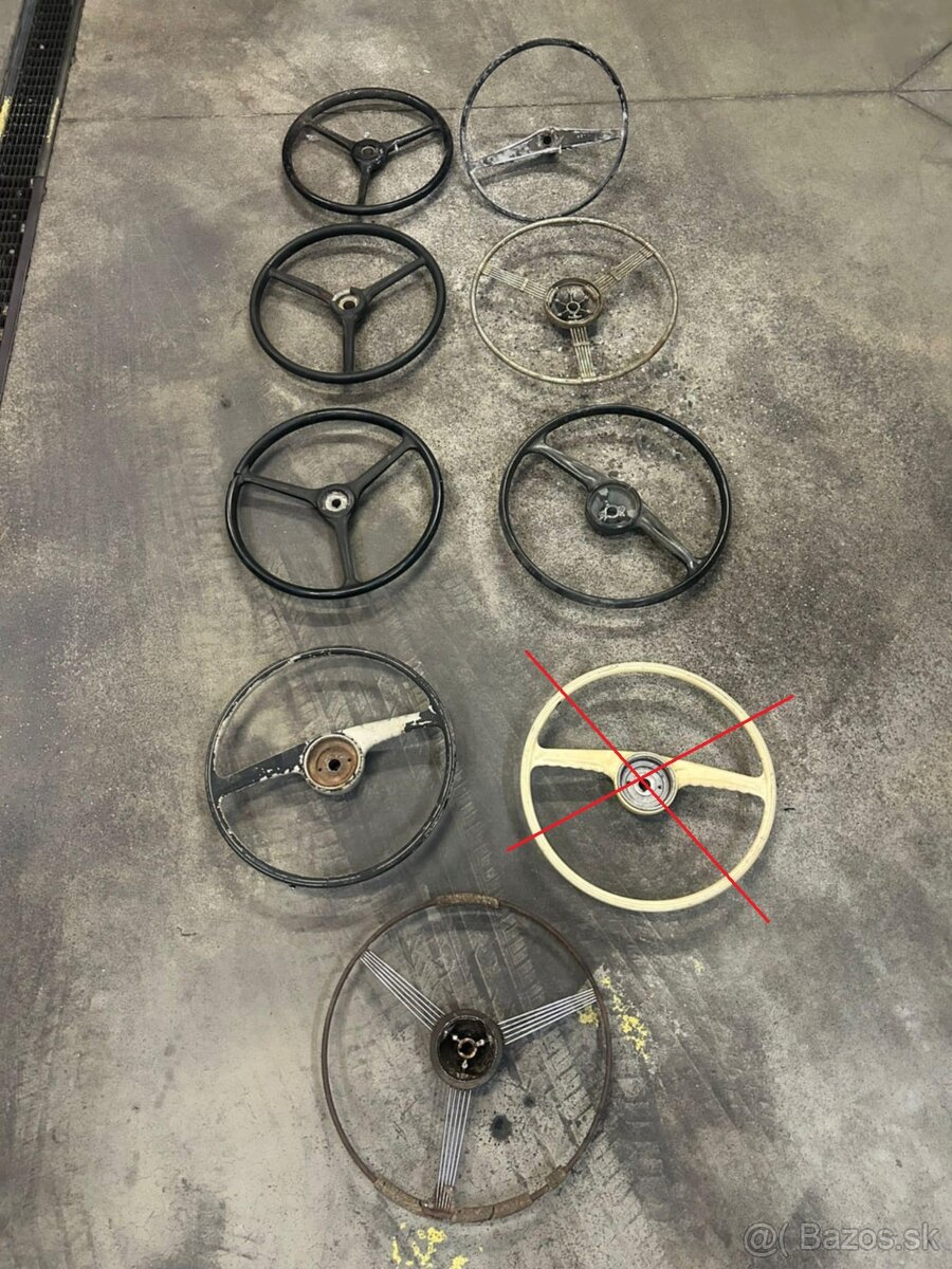 Volanty na veterány ŠKODA