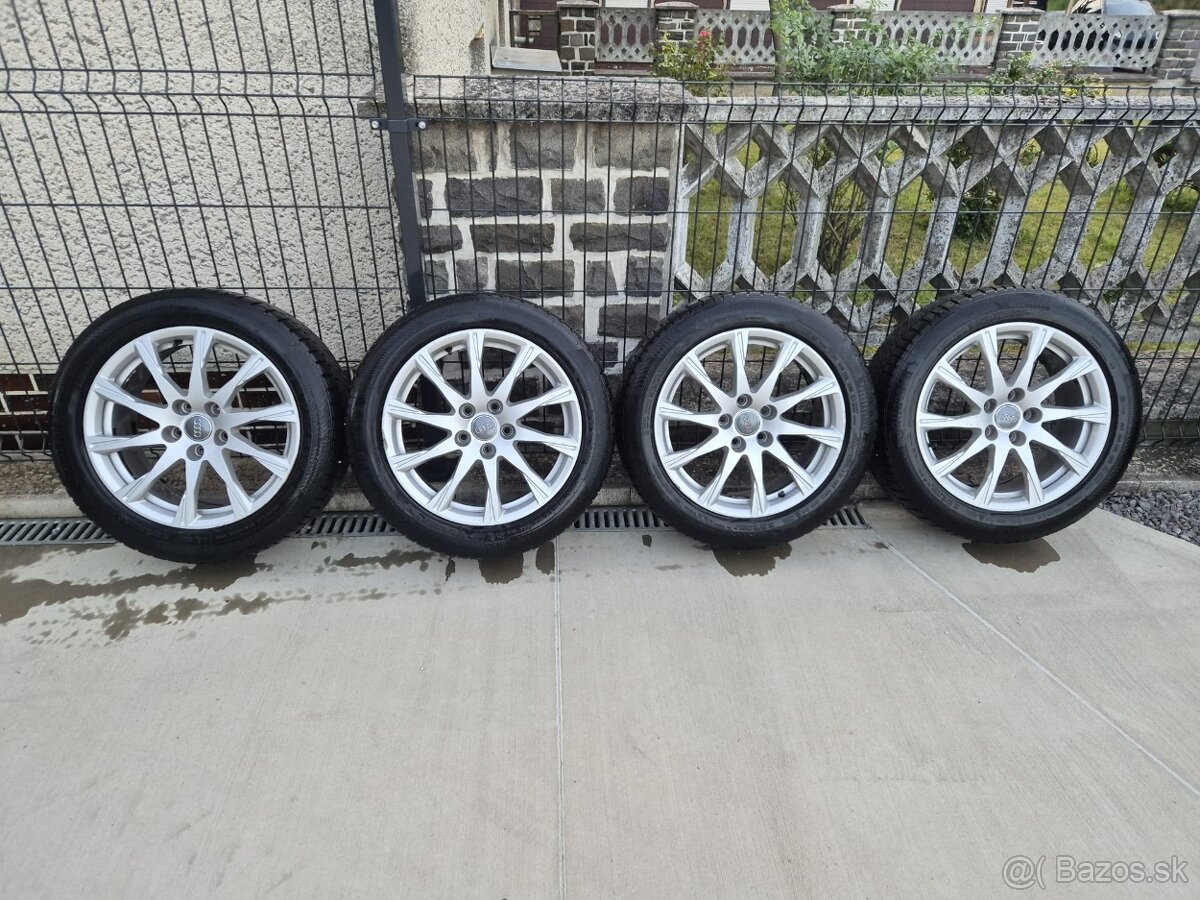 ALU AUDI 225/50 R17 Continental zimné