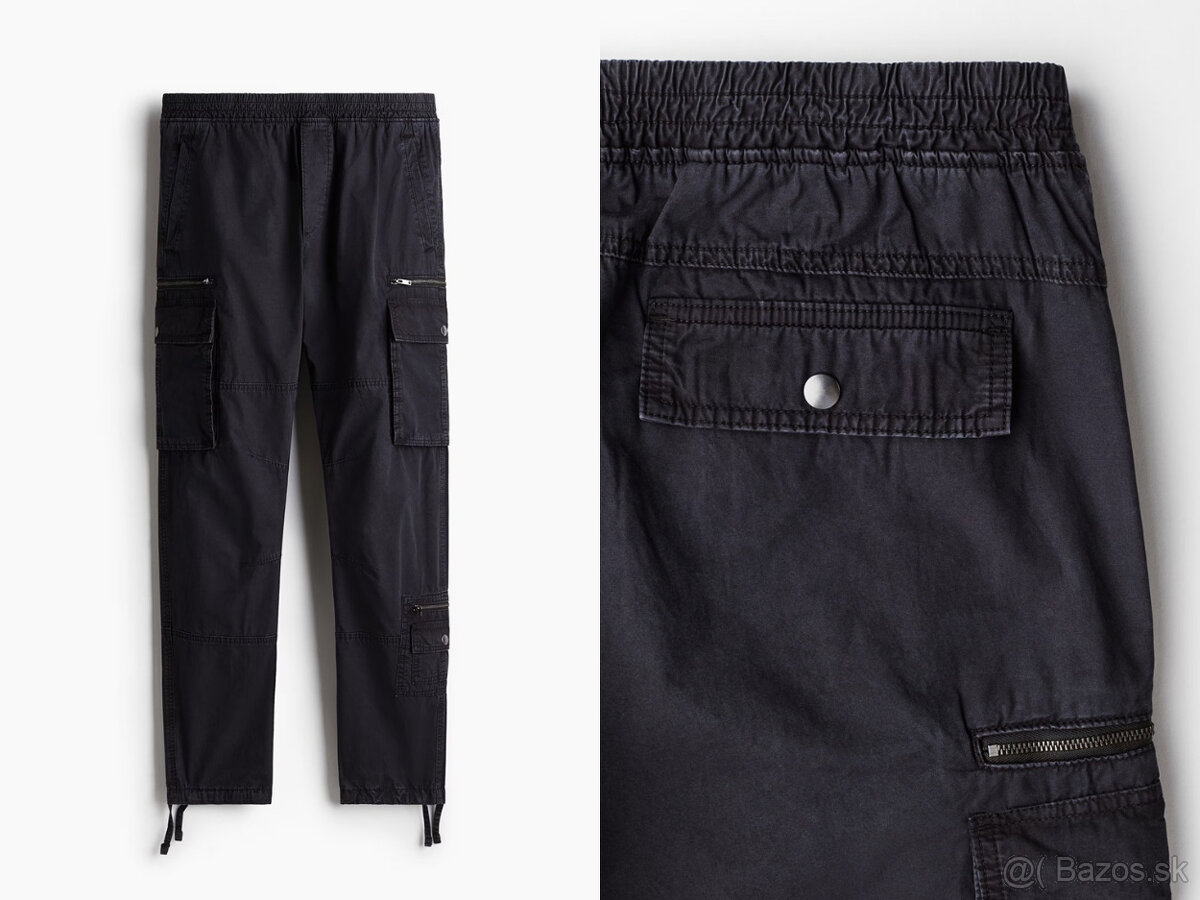 Keprové cargo nohavice HM (Kapsáče)