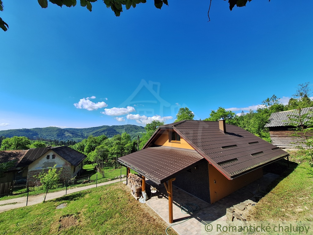 Rekreačný domček s krásnym výhľadom na okraji Čadce