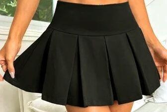 Čierna dámska sukňa