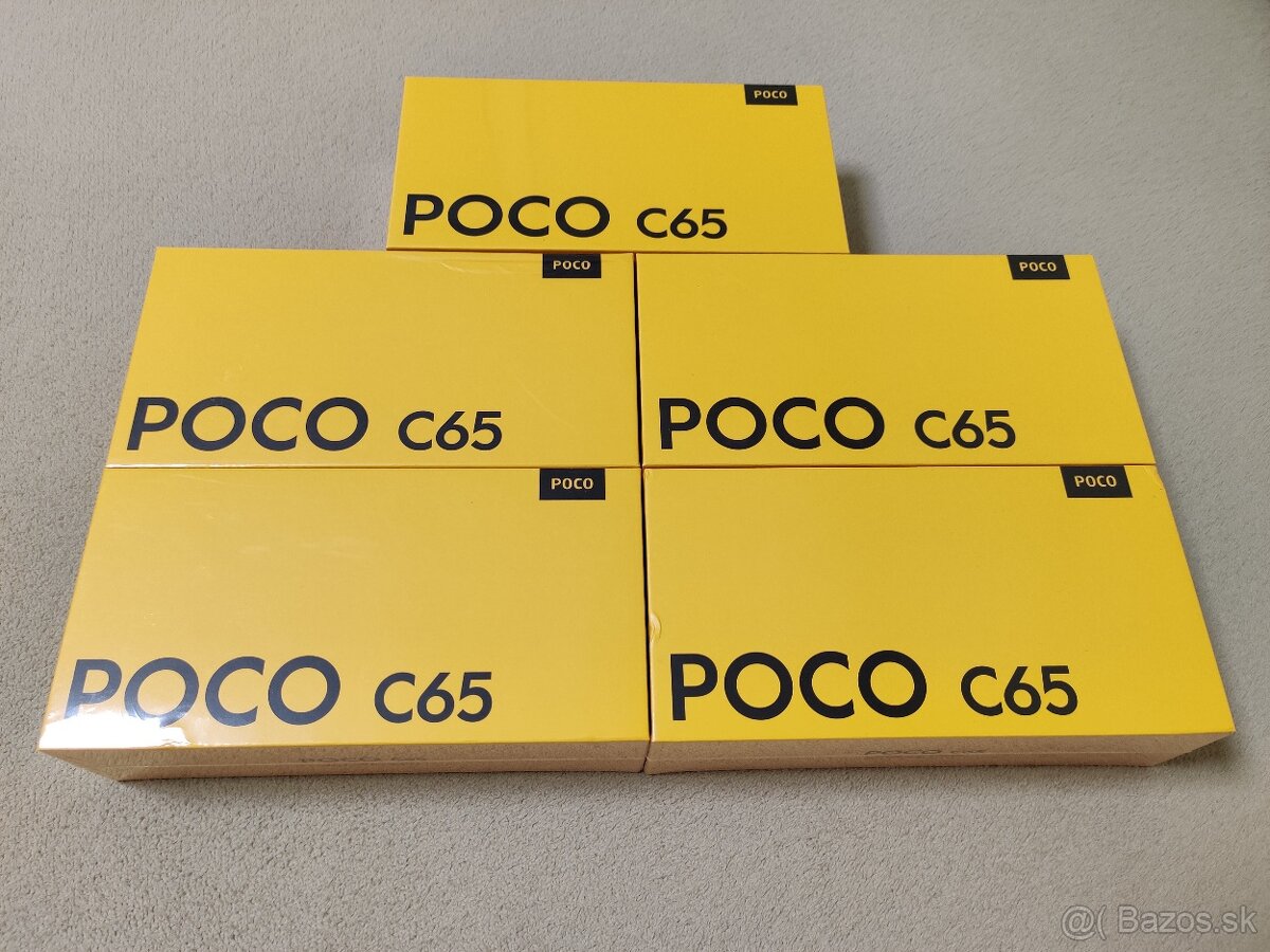 Xiaomi Poco C65..,  6gb/128g..,  Modrá metalíza..,