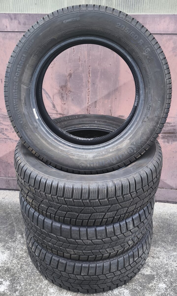 205-60-r16,zimné Continental/Semperit-2021/2022